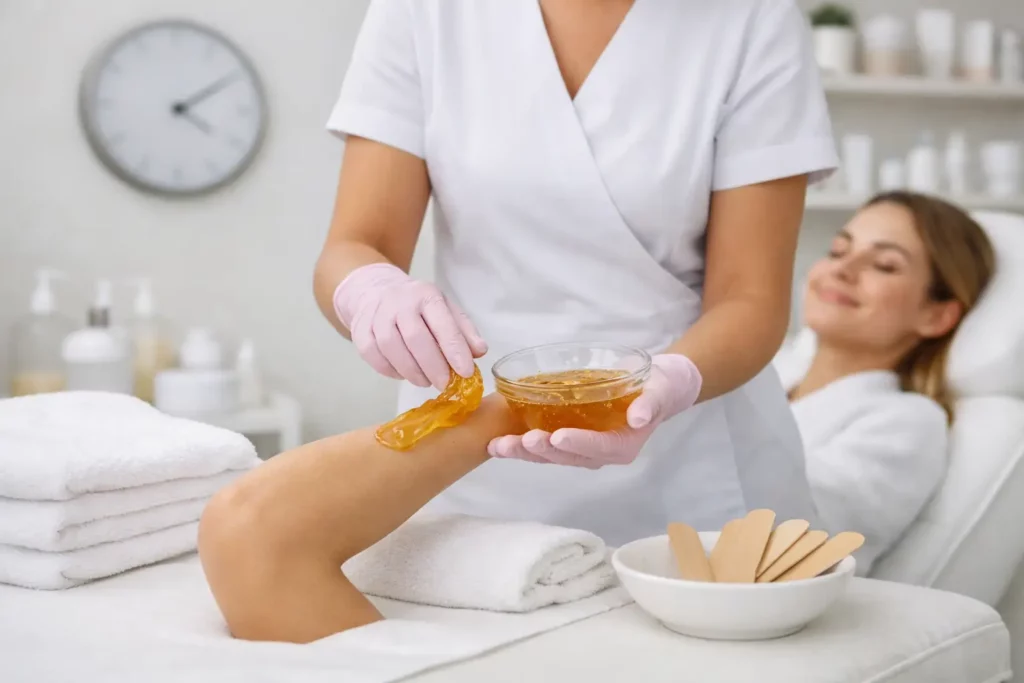 Hoe lang blijft sugaring glad?