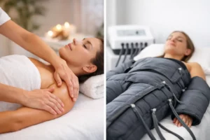 Manuele lymfedrainage versus pressotherapie