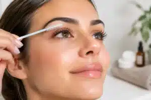 Wimperverzorging na lashlift behandeling